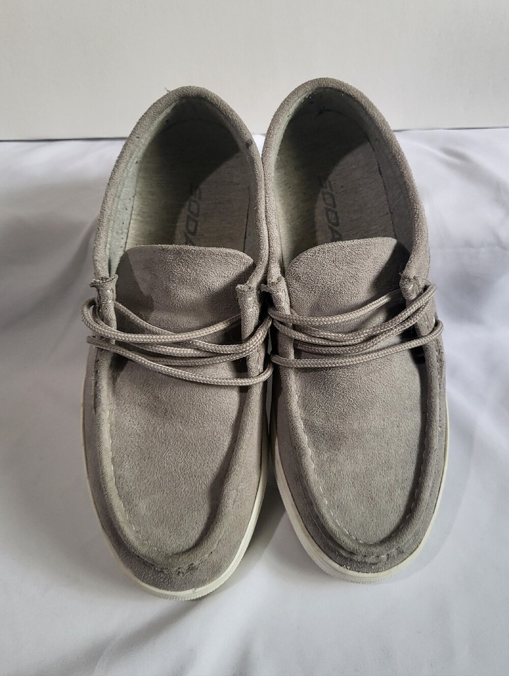 Soda Riley Faux Suede Loafers Shoes Womens Size 8